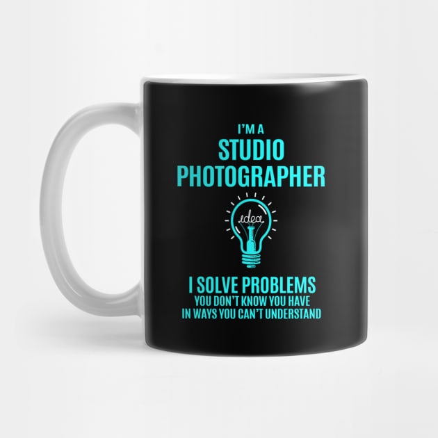 Studio Photographer - I Solve Problems by Pro Wresting Tees